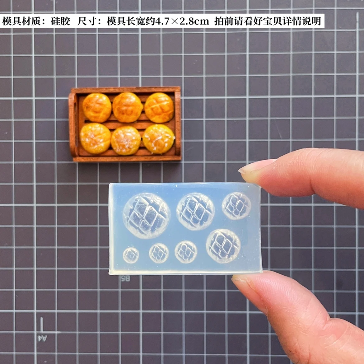 Donut Mold Silicone - 24Patterns Biscuit Macaron Bread Donuts 3D