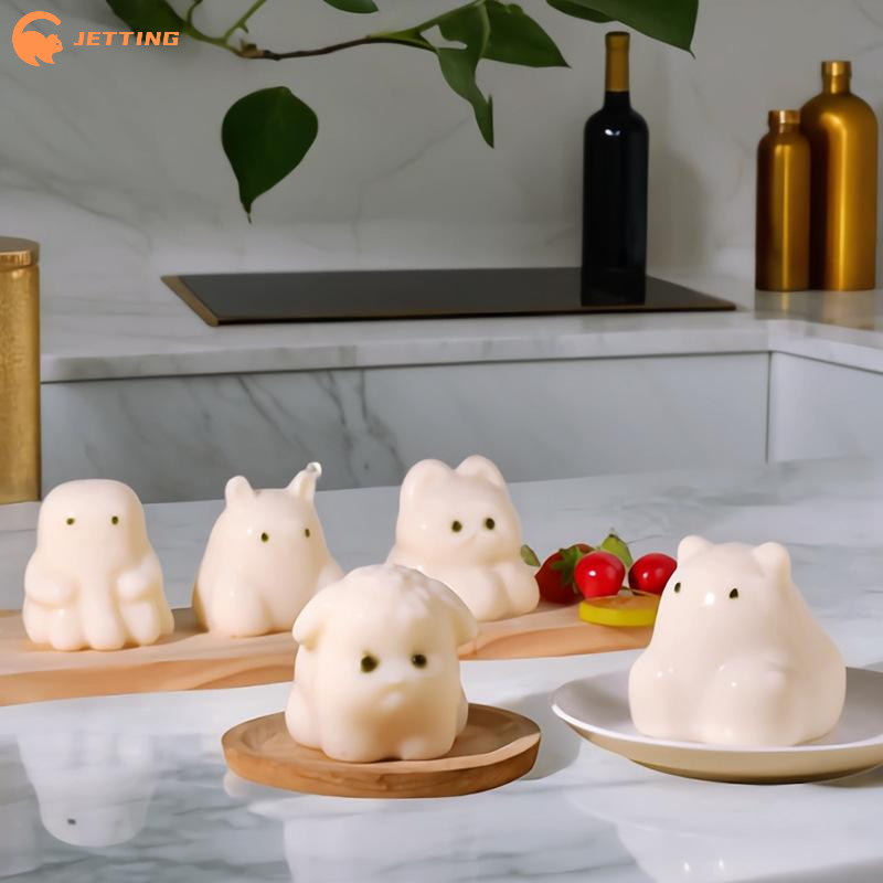 (New) 1Pcs 3D Cartoon Cat Dog  - Bunny Cake Mold 评论和价格