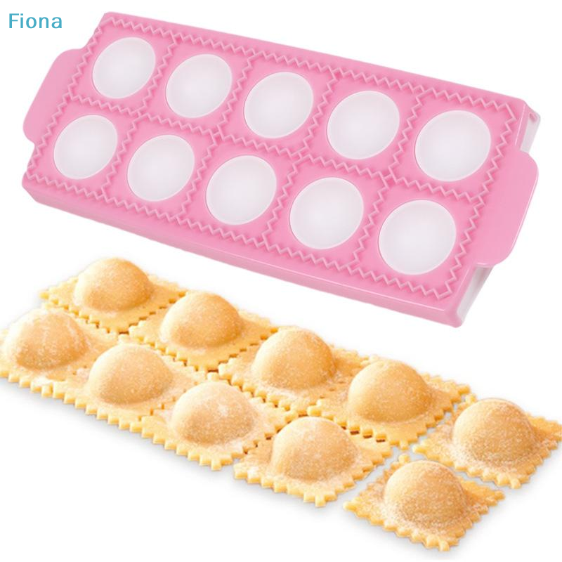 10-Hole Ravioli Maker Mold,Pla - Dumpling Press Set 评论和价格