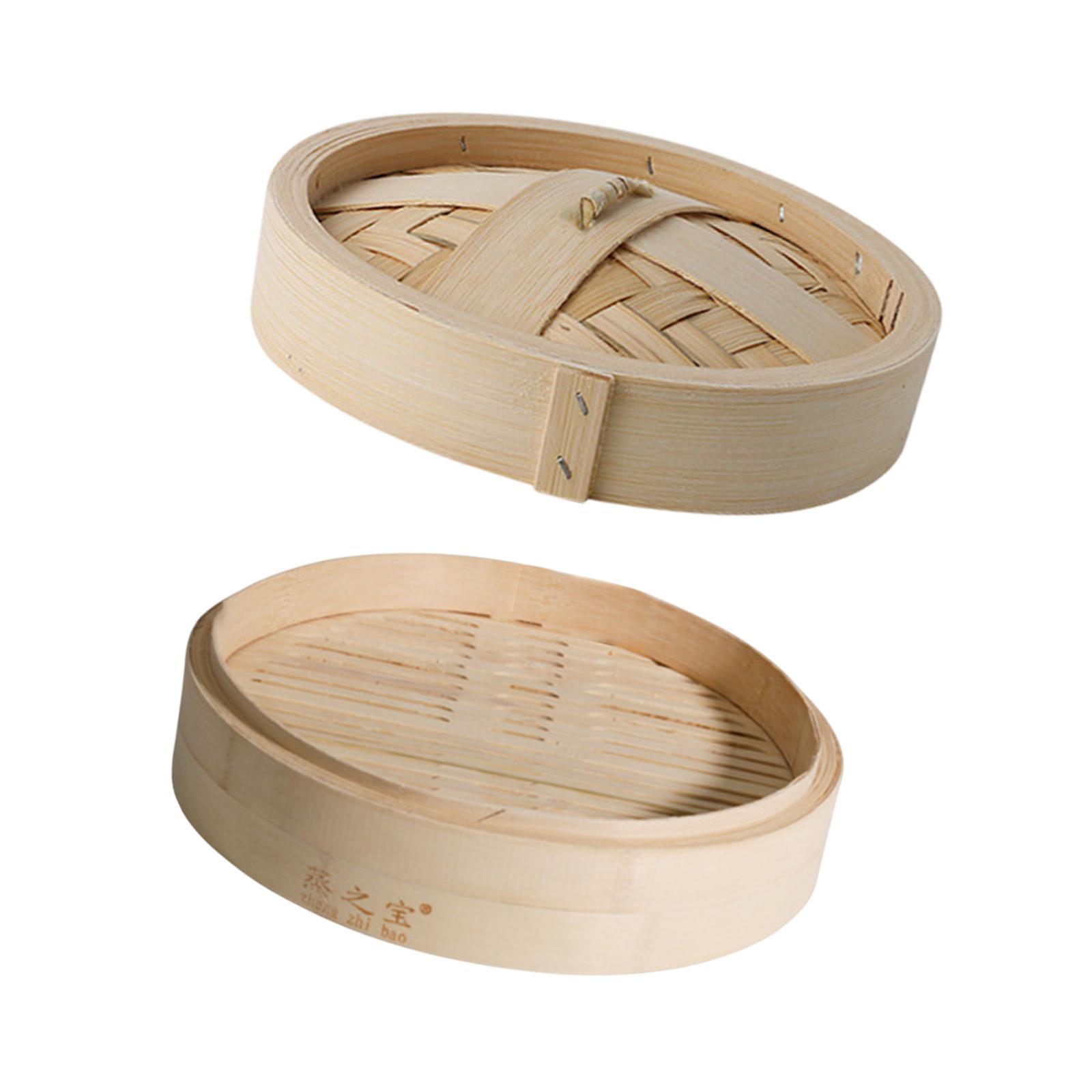 Bamboo Steamer Basket Cooker H - Bao Steamer Bamboo 评论和价格