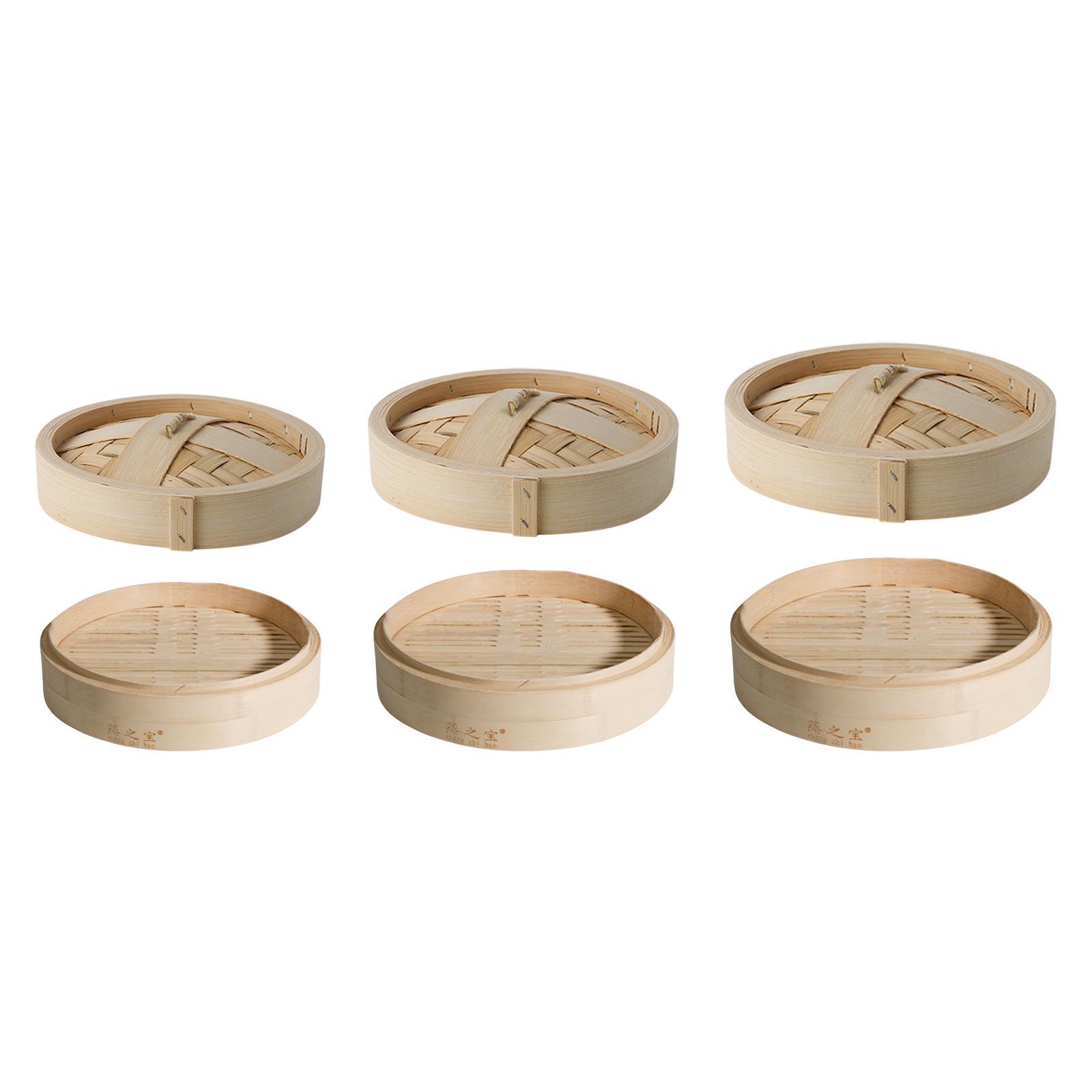 Bamboo Steamer Basket Cooker H - Bao Steamer Bamboo 评论和价格