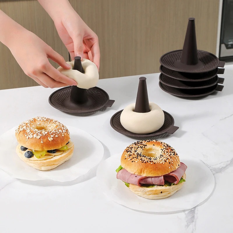 6Pcs Cake Moulds Bread Donut T - Donut Mold Silicone 评论和价格