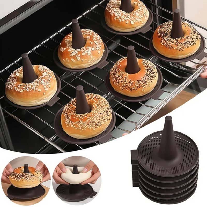 6Pcs Cake Moulds Bread Donut T - Donut Mold Silicone 评论和价格