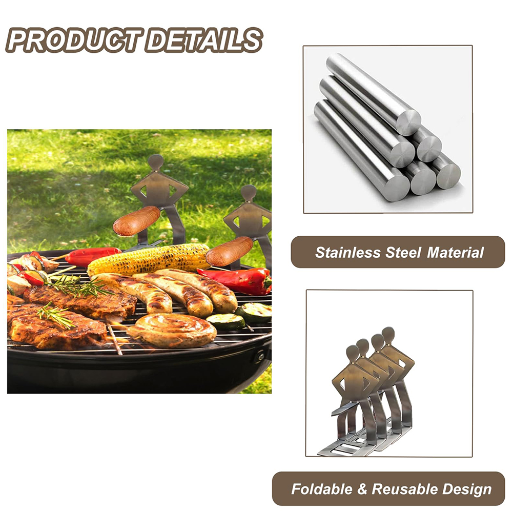 Stainless Steel BBQ Sausage Ho - Hot Dog Press 评论和价格