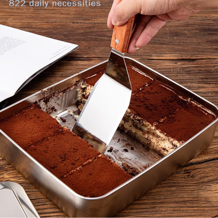 Stainless Steel Cake Spatula W - Okonomiyaki Spatula 评论和价格