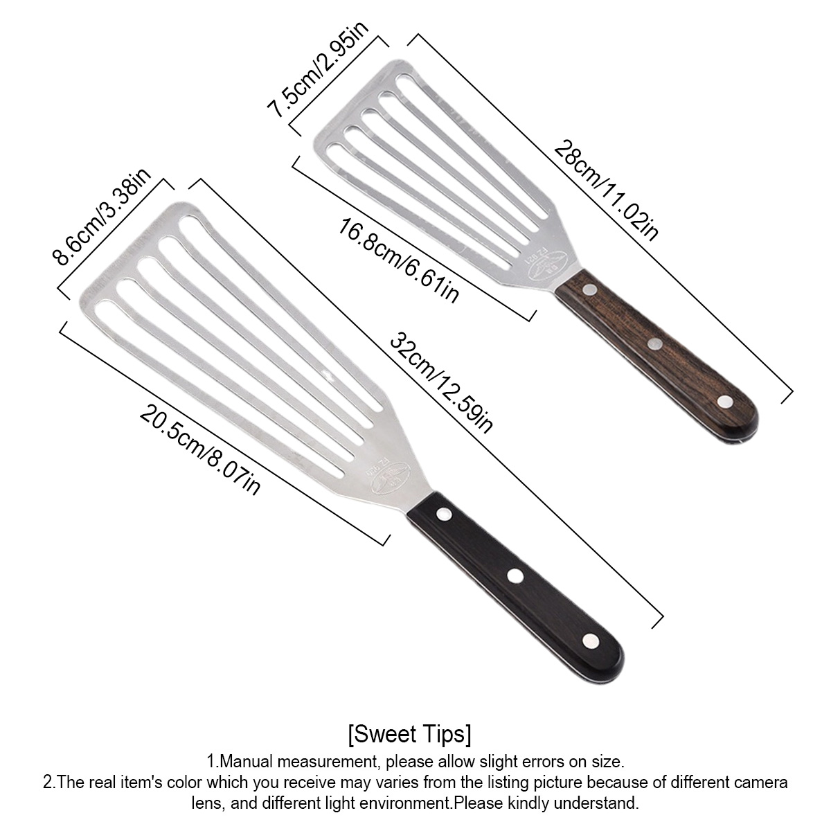 Fish Spatula, Stainless Steel  - Okonomiyaki Spatula 评论和价格