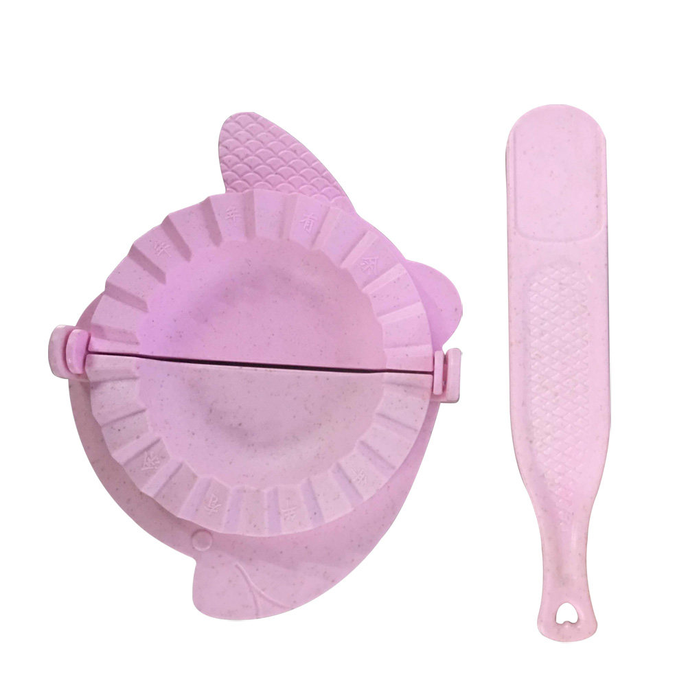 2Pcs Wheat Straw Dumpling Make - Dumpling Press Set 评论和价格