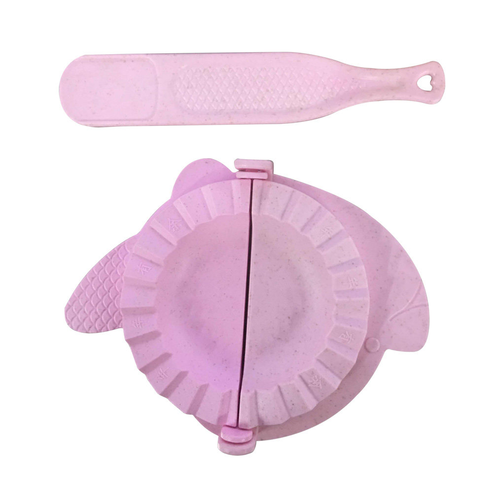 2Pcs Wheat Straw Dumpling Make - Dumpling Press Set 评论和价格