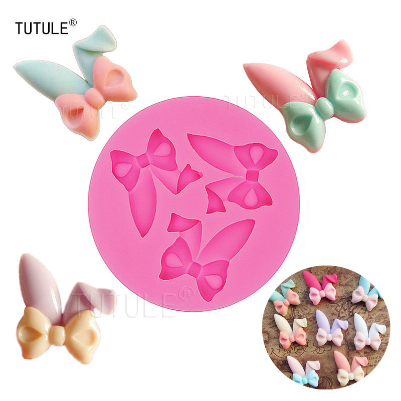 Mini rabbit ears bow jewelry h - Bunny Cake Mold 评论和价格