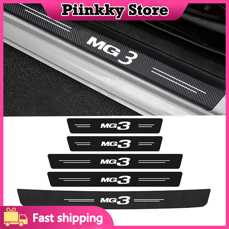 for MG 3 MG3 Logo Car Door Sil - Crepe Pan Carbon 评论和价格