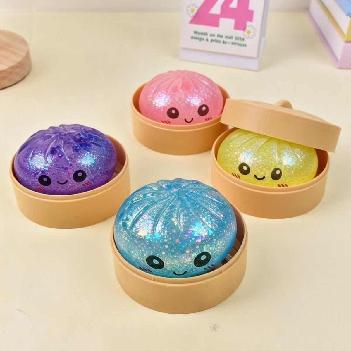 Giant Realistic Dumpling Squee - Bao Steamer Bamboo 评论和价格