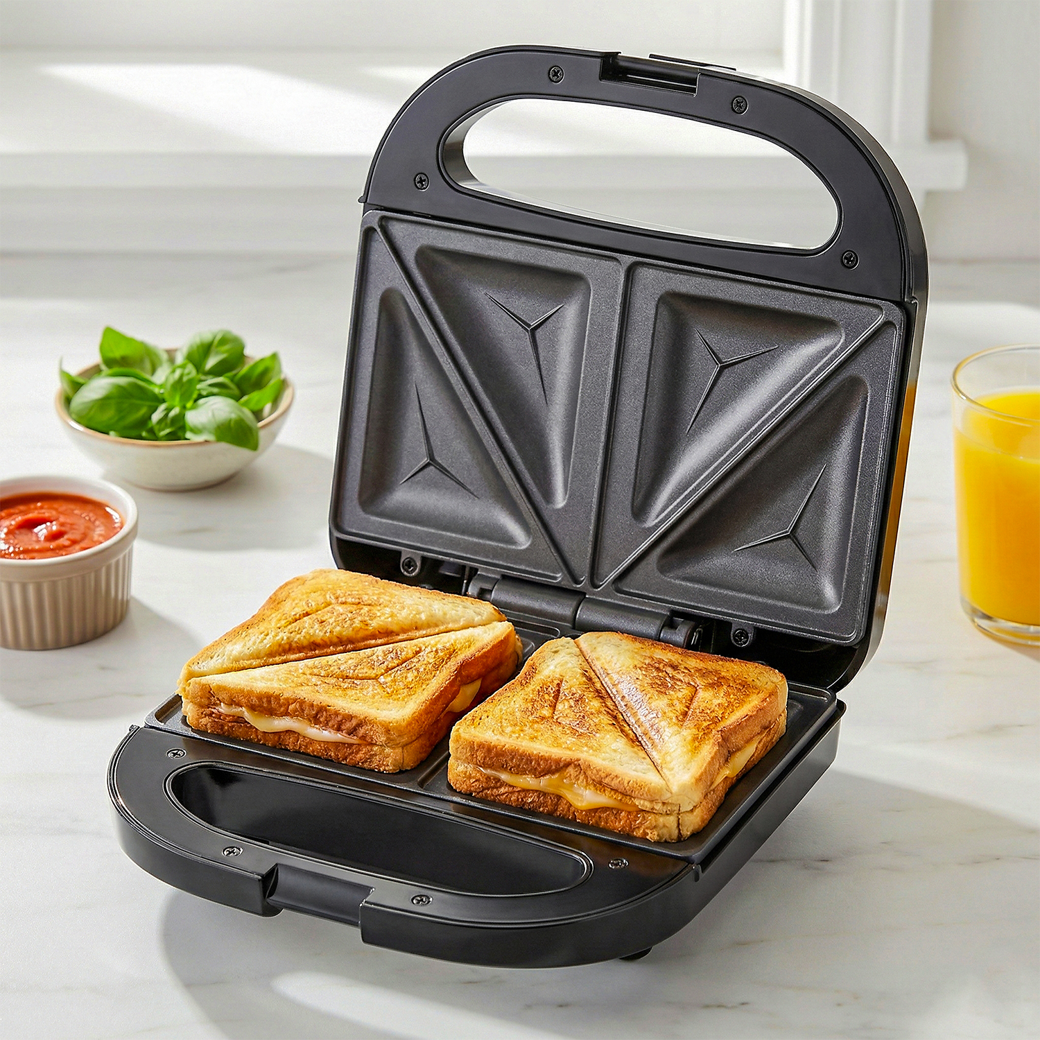 Stainless Steel 750W Sandwich  - Hot Dog Press 评论和价格