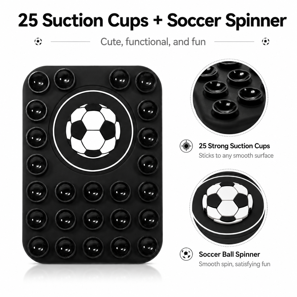 Cute Soccer For Magnetic Phone - Taco Stand Holder 评论和价格