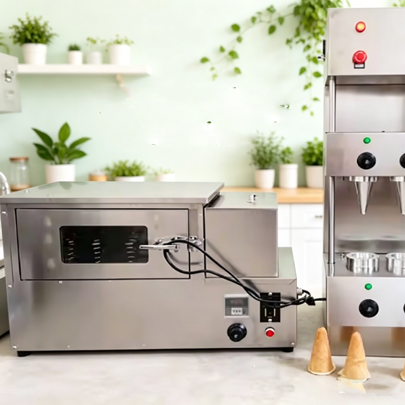 New Condition Automatic Mini E - Waffle Cone Maker 评论和价格