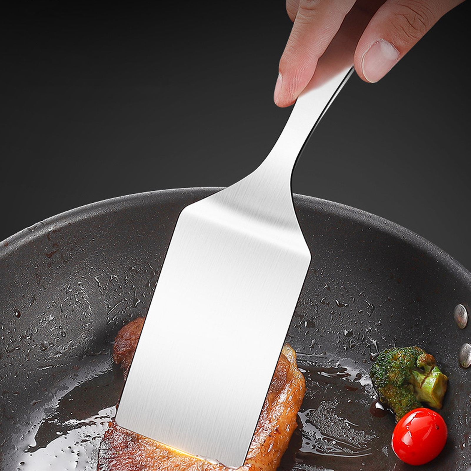 Stainless Steel Spatula Short  - Okonomiyaki Spatula 评论和价格