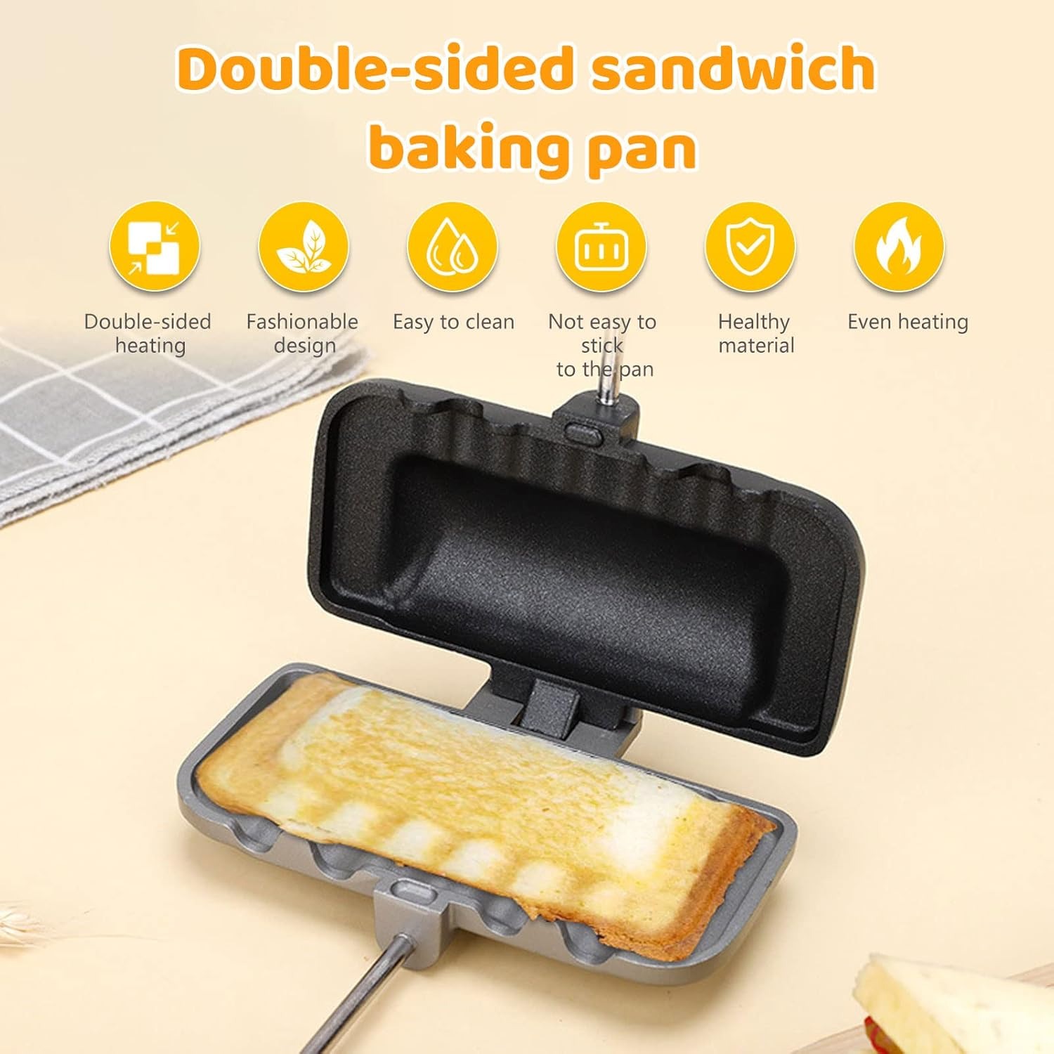 Breakfast Sandwich Maker, 4w1h - Hot Dog Press 评论和价格