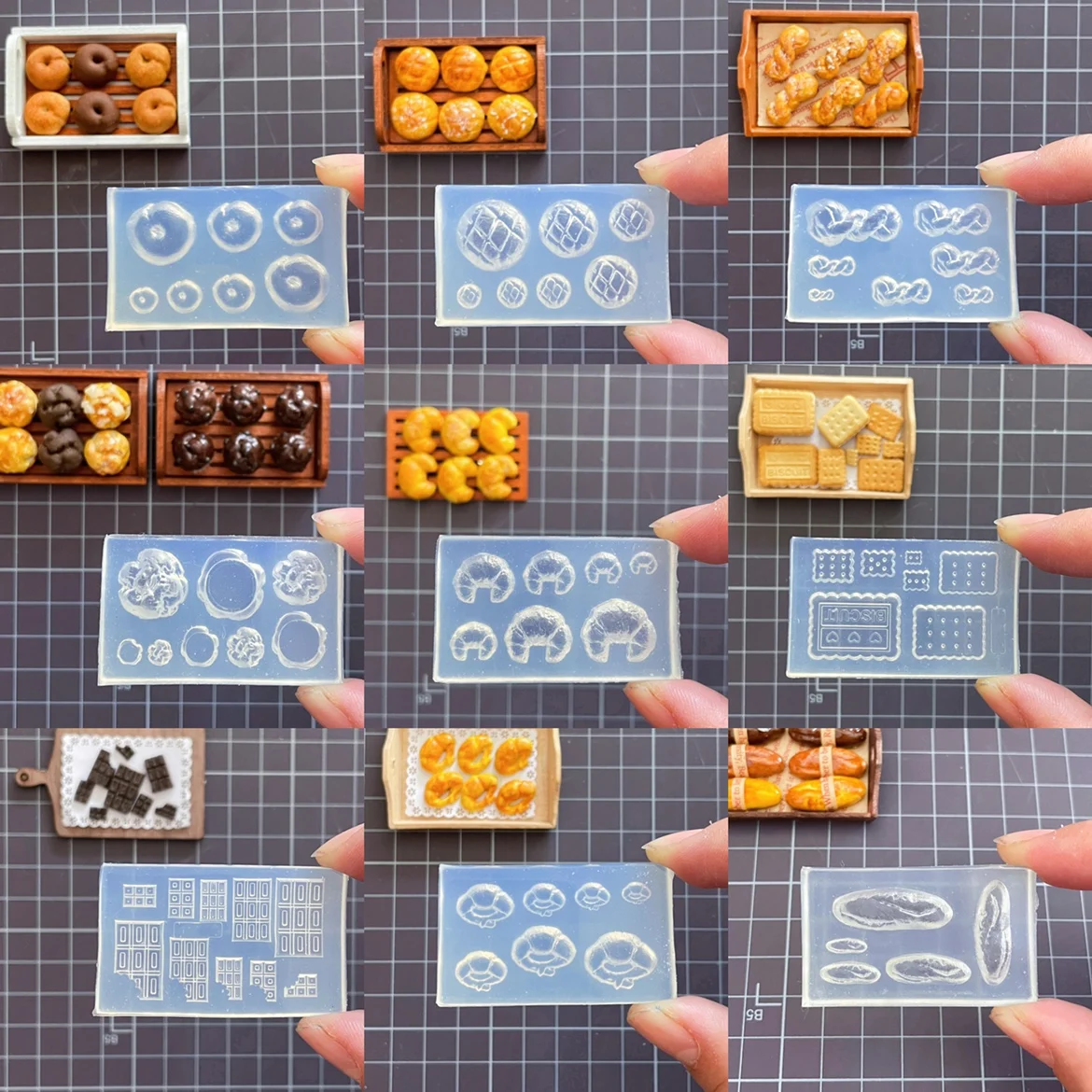 24Patterns   Biscuit   Macaron - Donut Mold Silicone 评论和价格