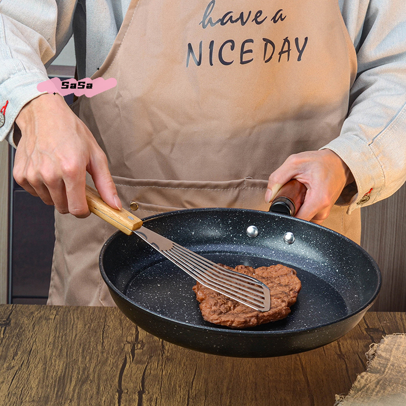 Stainless Steel Slotted Turner - Okonomiyaki Spatula 评论和价格