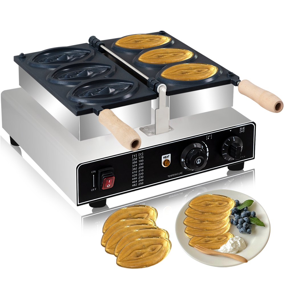220VCommercial Snack Food Bake - Mini Pancake Griddle 评论和价格
