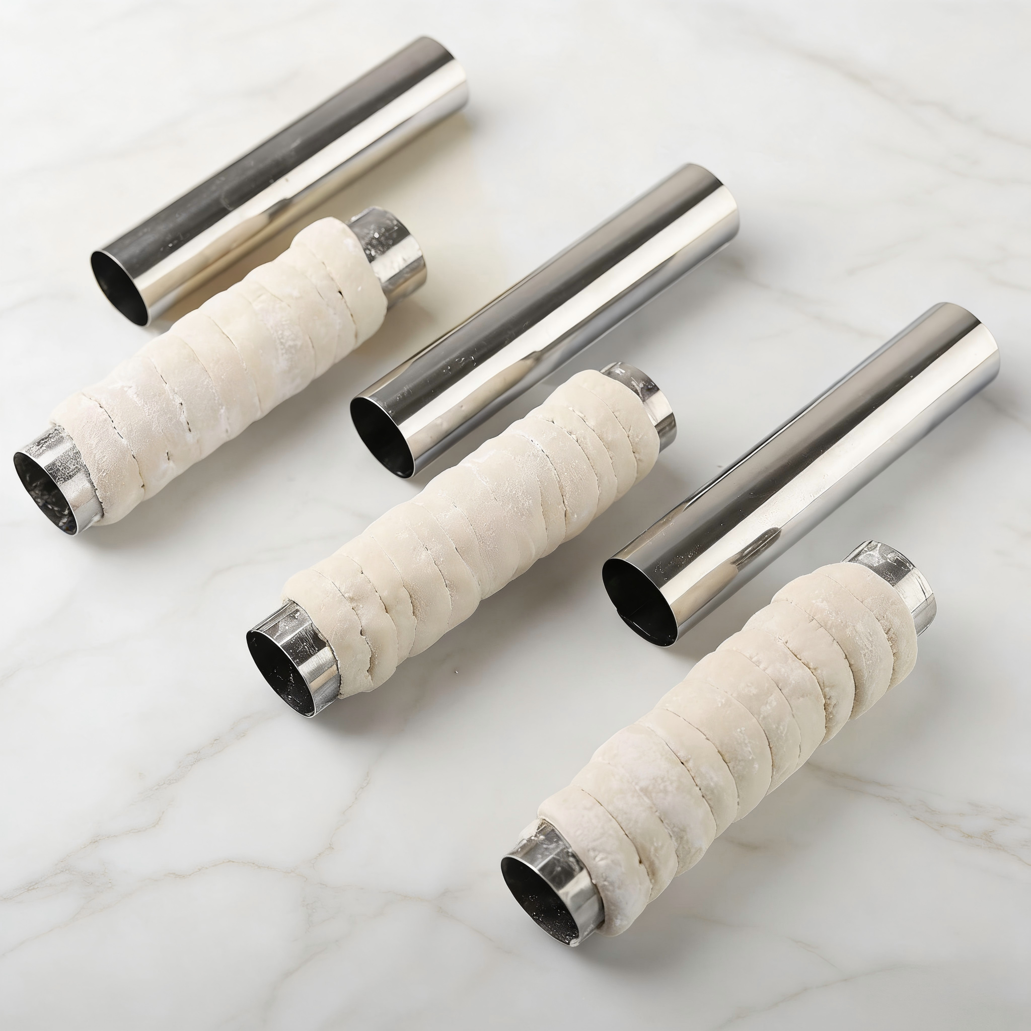 10/20PCS Cannoli Tubes, Food G - Danish Pancake Pan 评论和价格