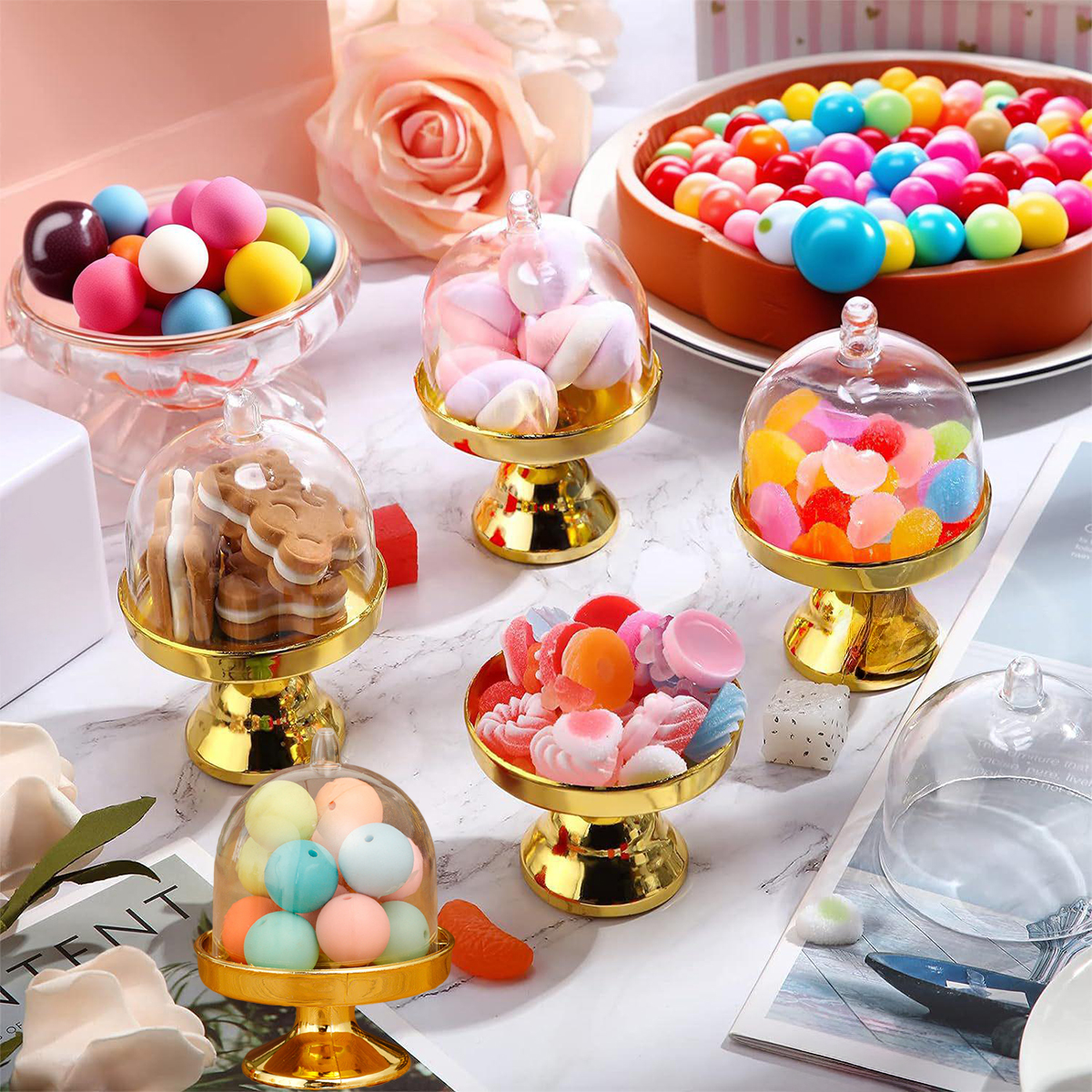 1/6/12pcs Mini Candy Box Dim S - Dim Sum Basket 评论和价格