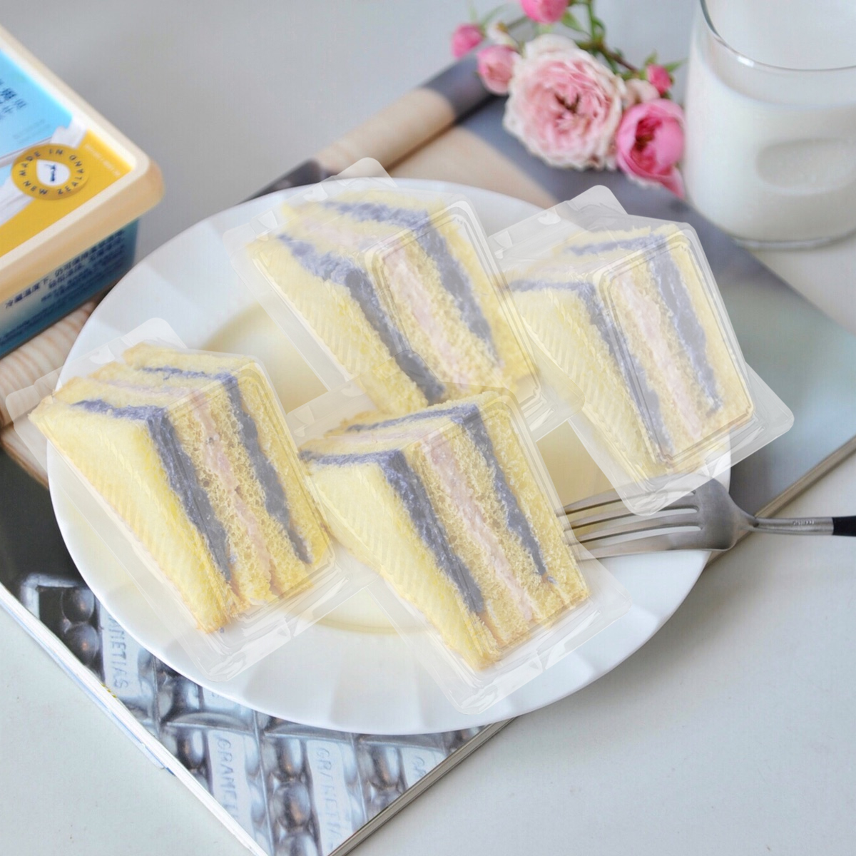 100pcs Sandwich Box Portable D - Spring Roll Wrapper 评论和价格