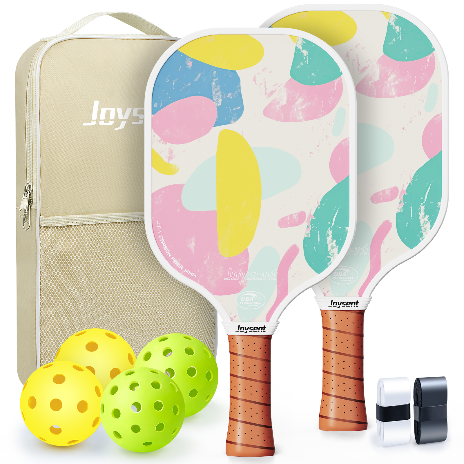Joysent USAPA Pickleball Paddl - Crepe Pan Carbon 评论和价格